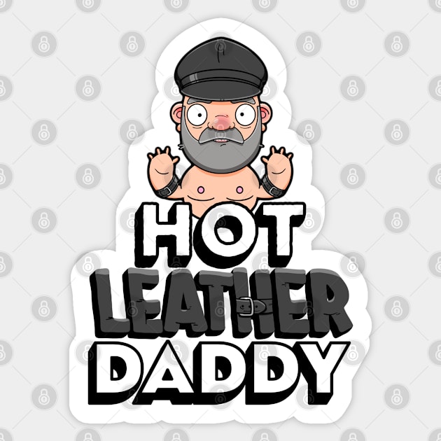 Hot Leather Daddy Sticker by LoveBurty